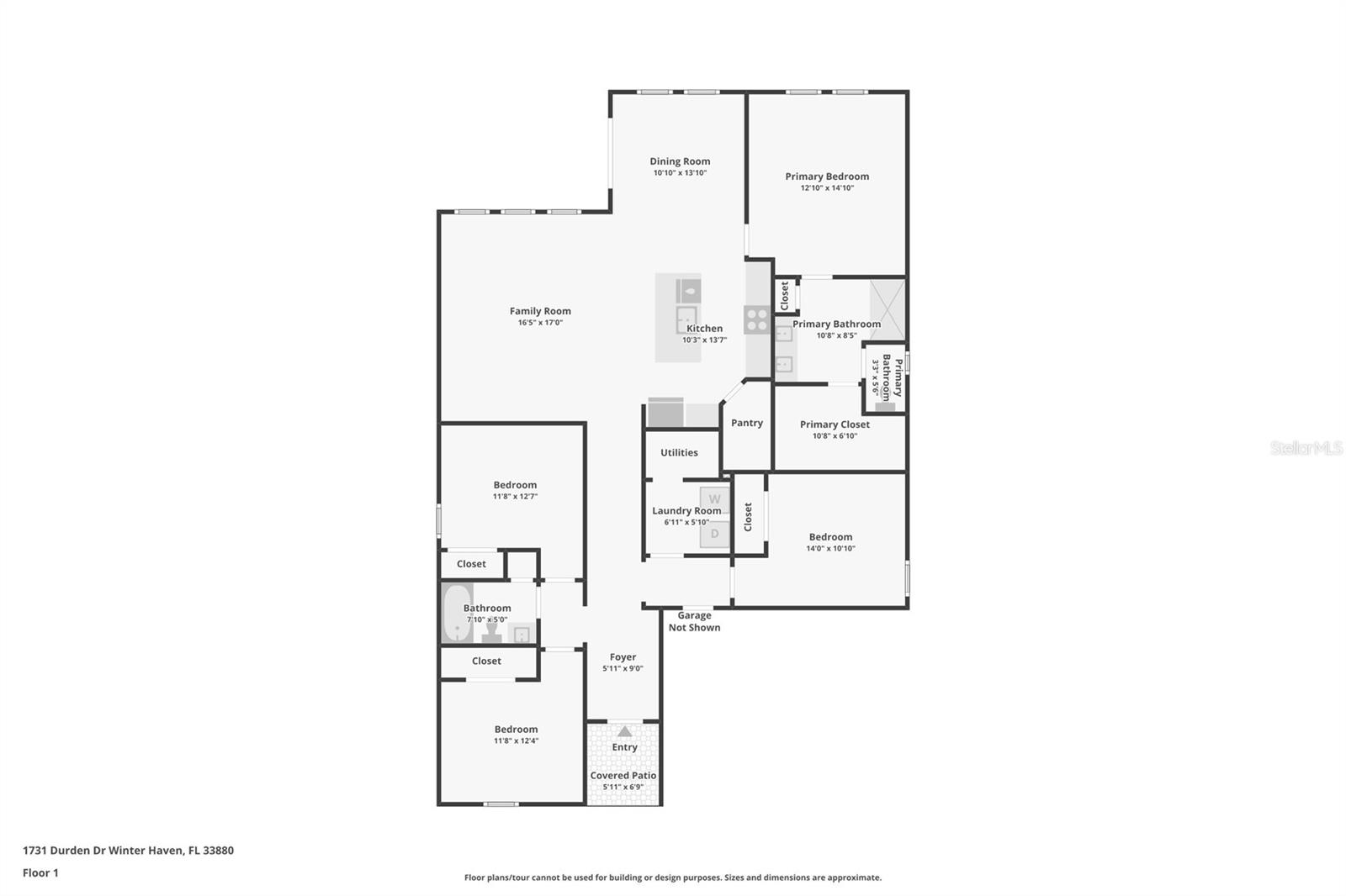 1731 DURDEN DR, WINTER HAVEN, FL, 33880