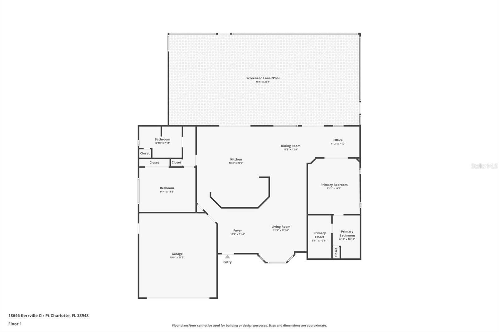 18646 KERRVILLE CIR, PORT CHARLOTTE, FL, 33948