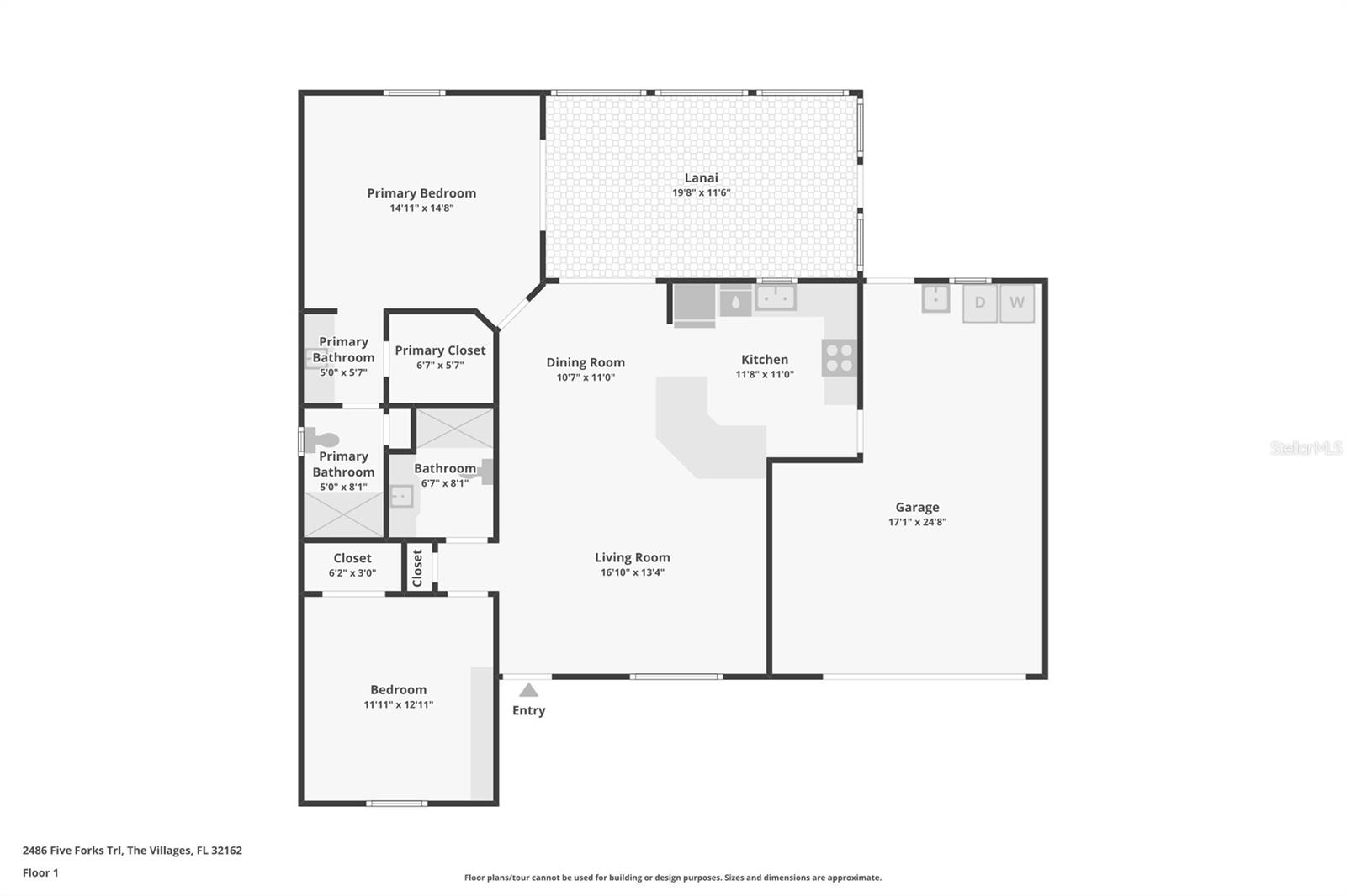 2486 FIVE FORKS TRL, THE VILLAGES, FL, 32162