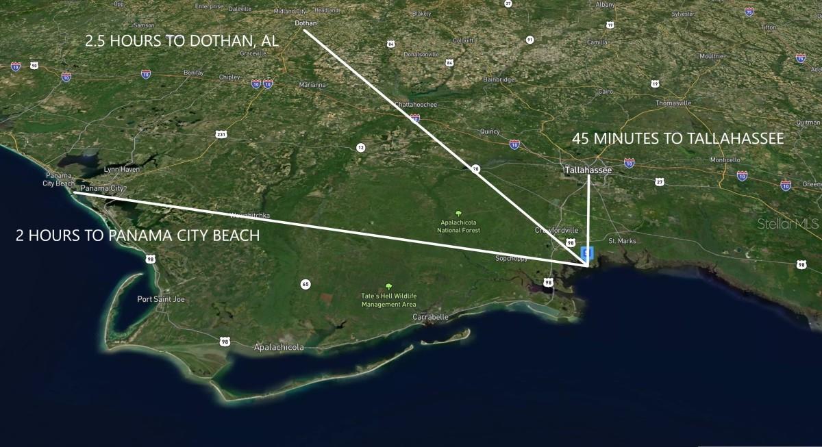 CARROL DR, CRAWFORDVILLE, FL, 32327