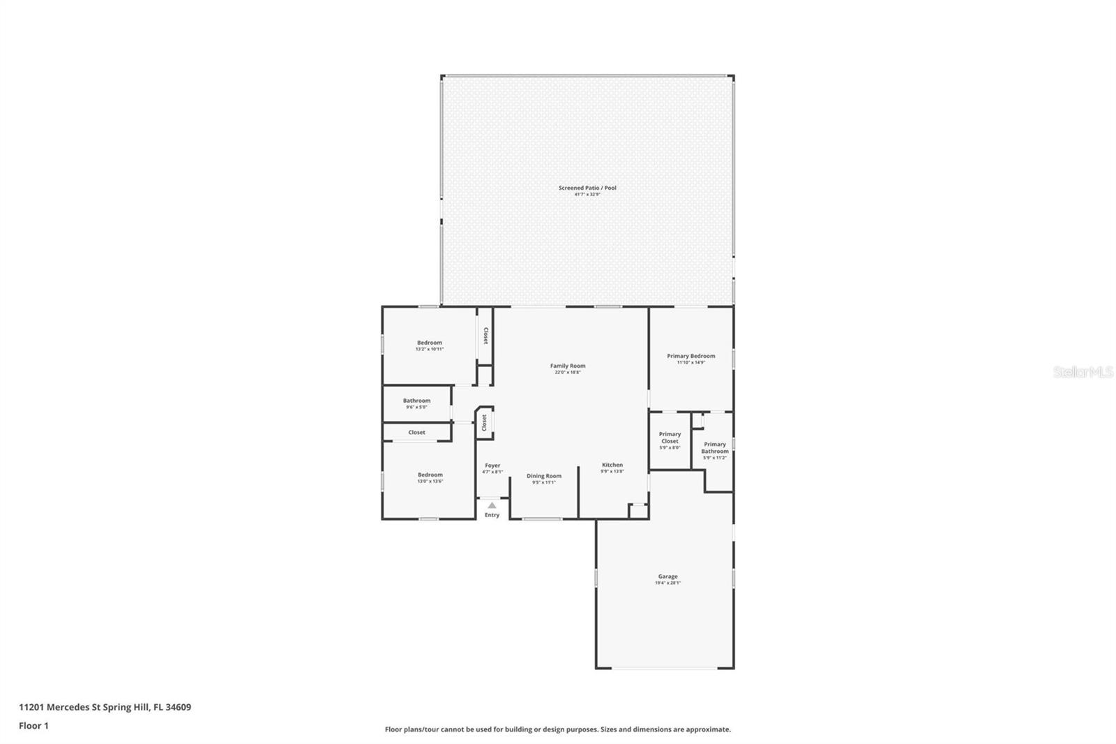 11201 MERCEDES ST, SPRING HILL, FL, 34609