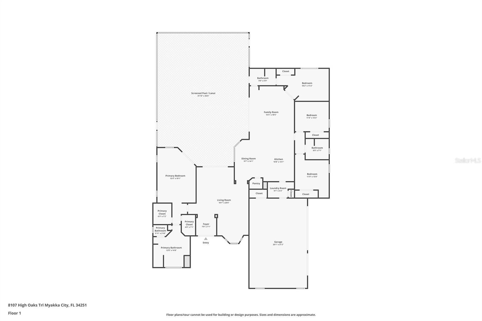 8107 HIGH OAKS TRL, MYAKKA CITY, FL, 34251