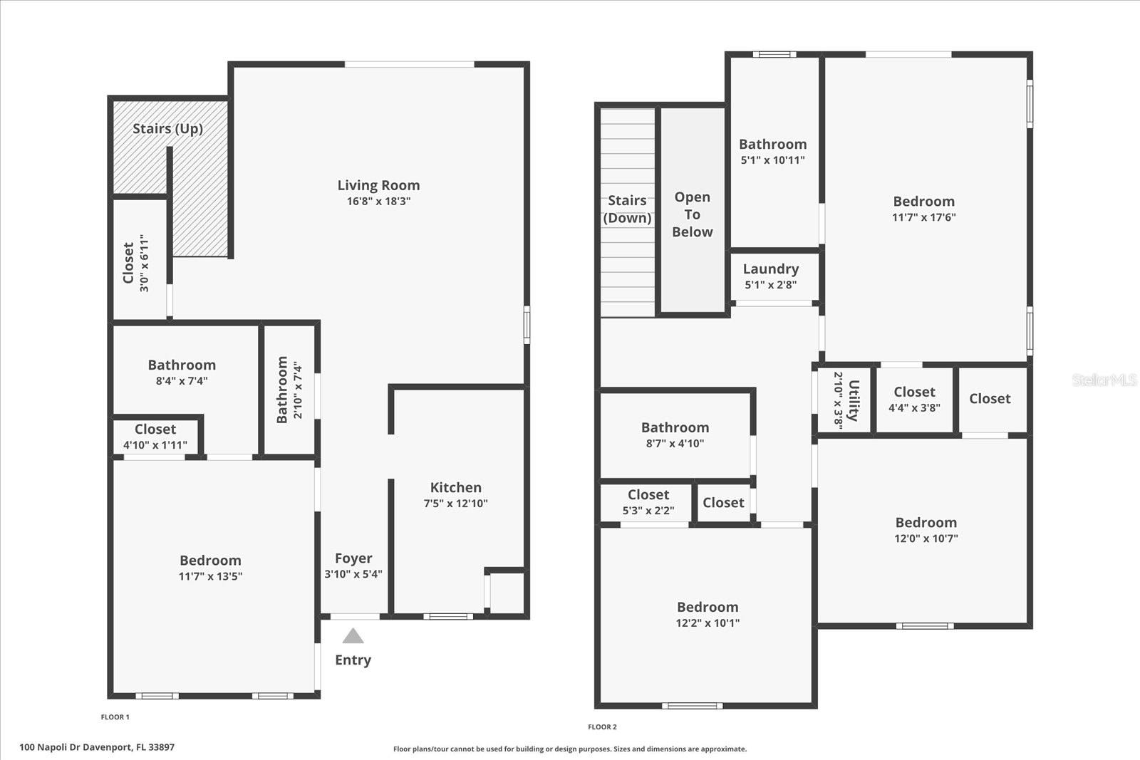 100 NAPOLI DR, DAVENPORT, FL, 33897
