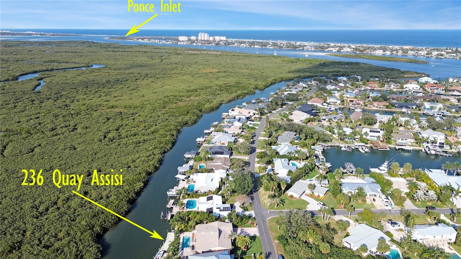 236 QUAY ASSISI, NEW SMYRNA BEACH, FL, 32169
