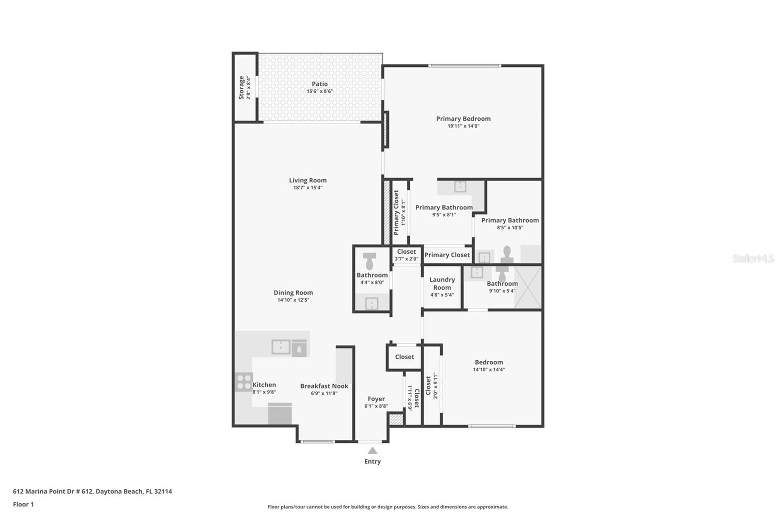 612 MARINA POINT DR #6120, DAYTONA BEACH, FL, 32114