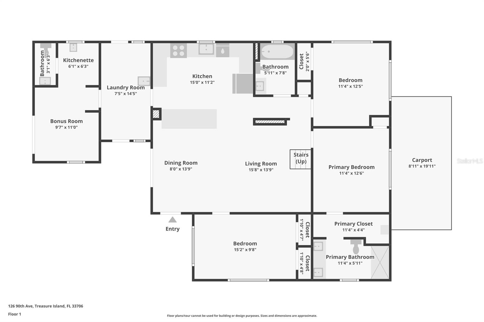 126 90TH AVE, TREASURE ISLAND, FL, 33706