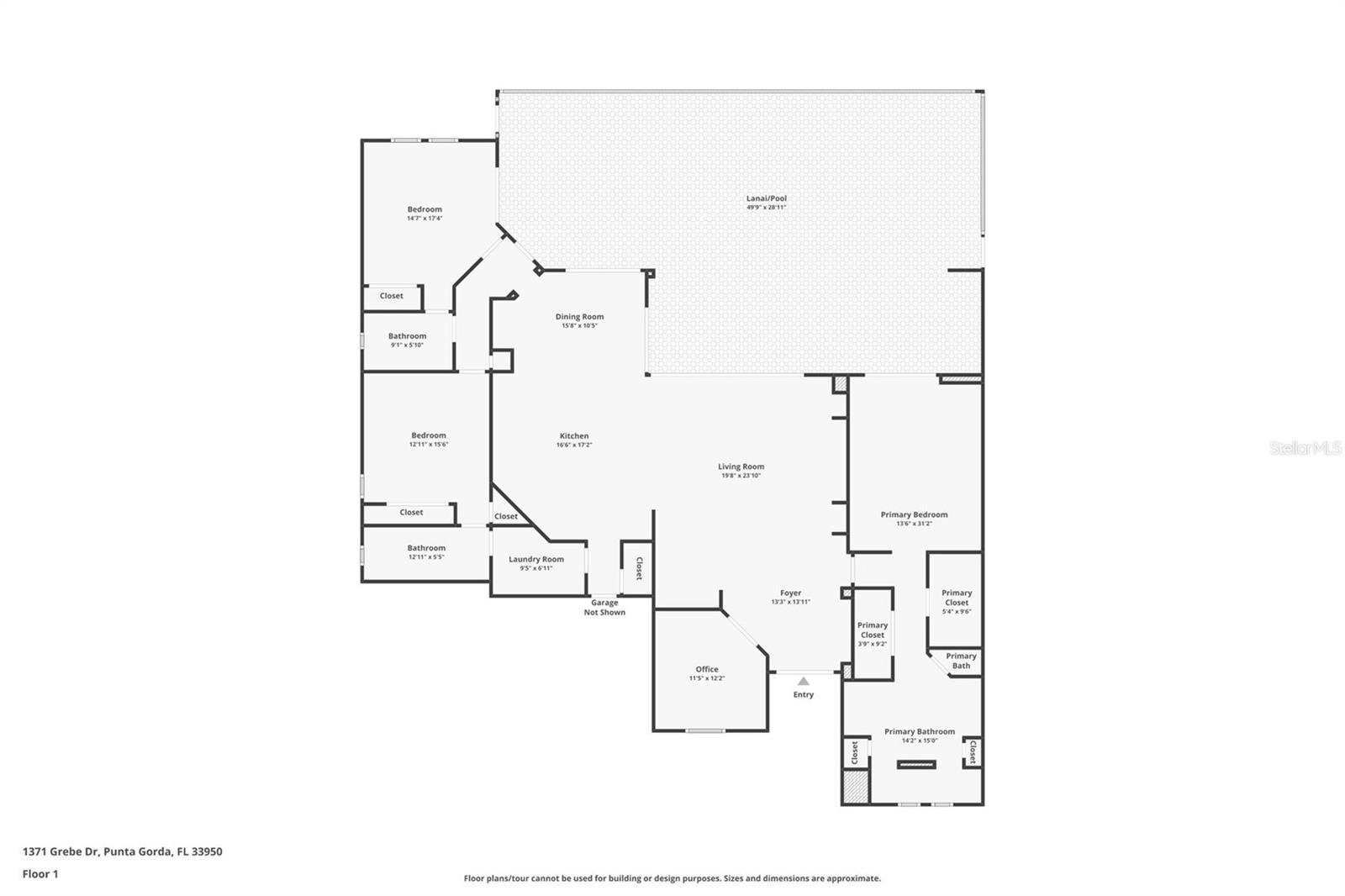 1371 GREBE DR, PUNTA GORDA, FL, 33950