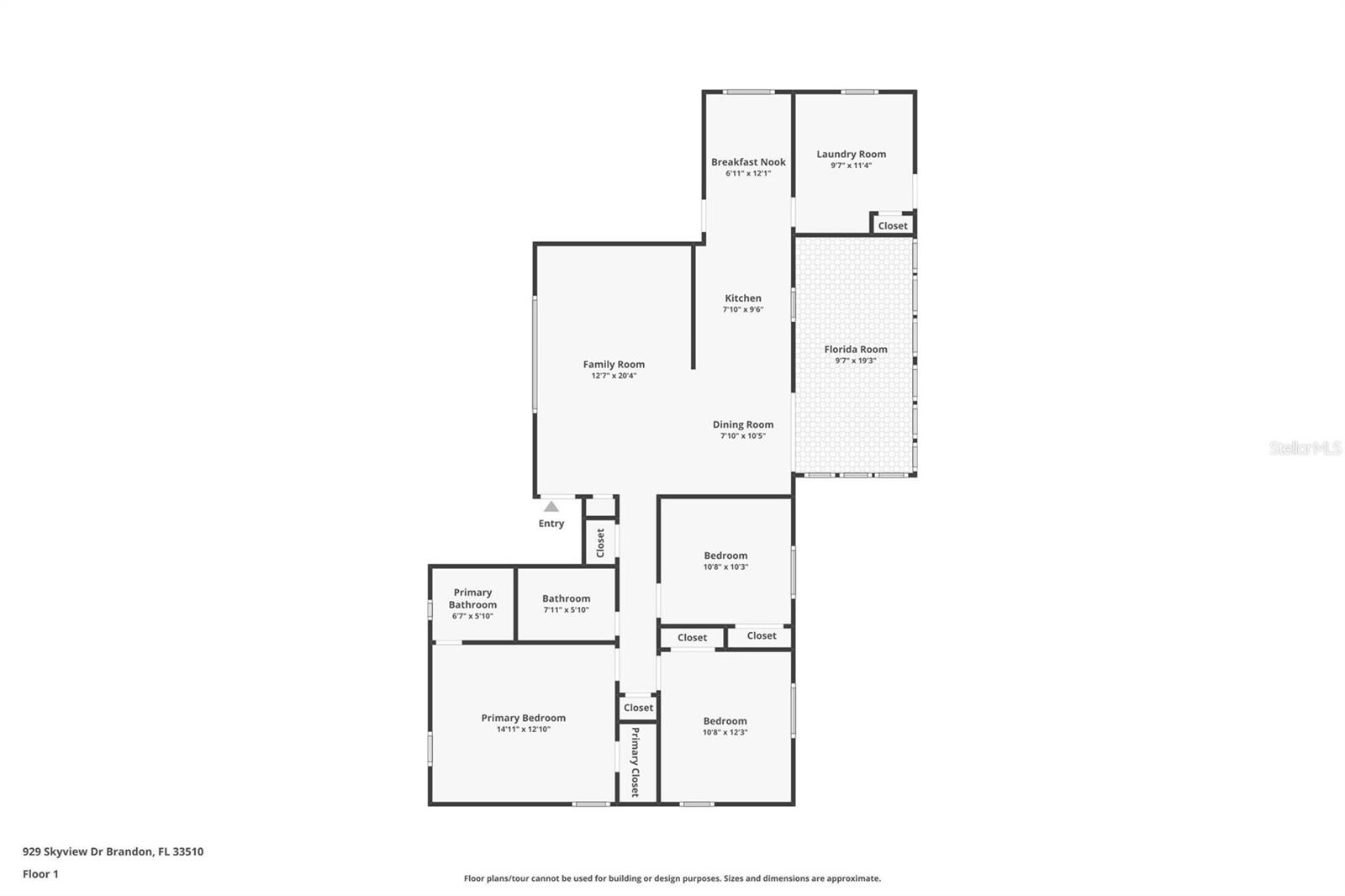 929 SKYVIEW DR, BRANDON, FL, 33510