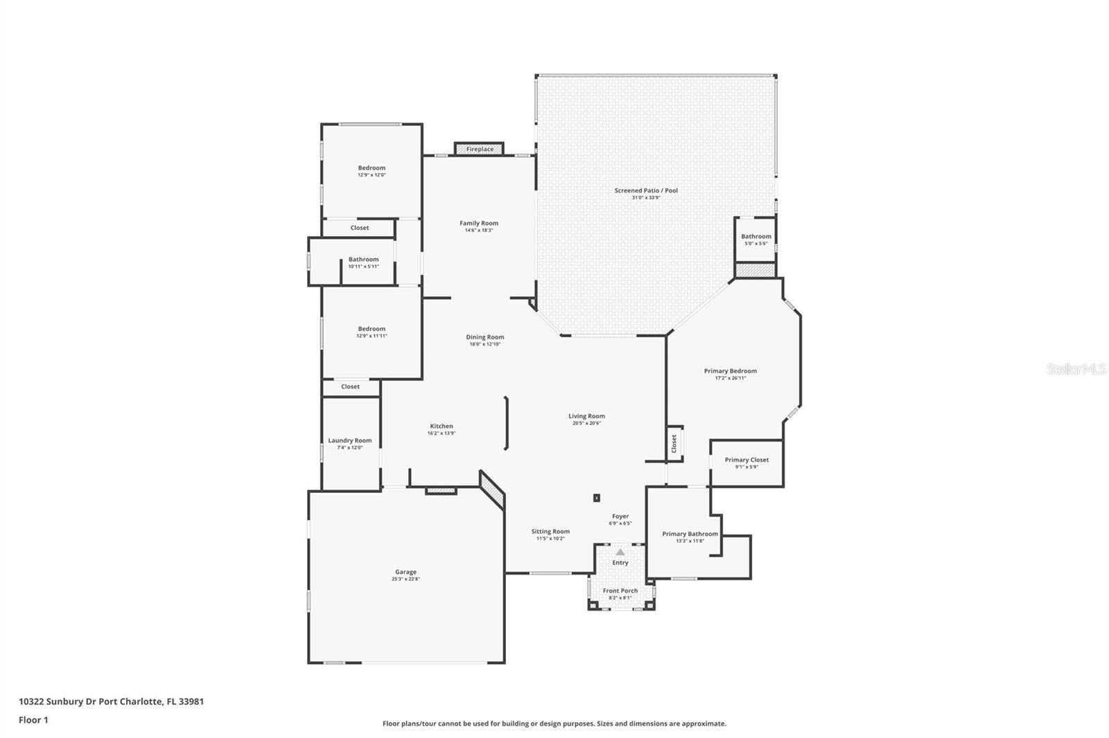 10322 SUNBURY DR, PORT CHARLOTTE, FL, 33981