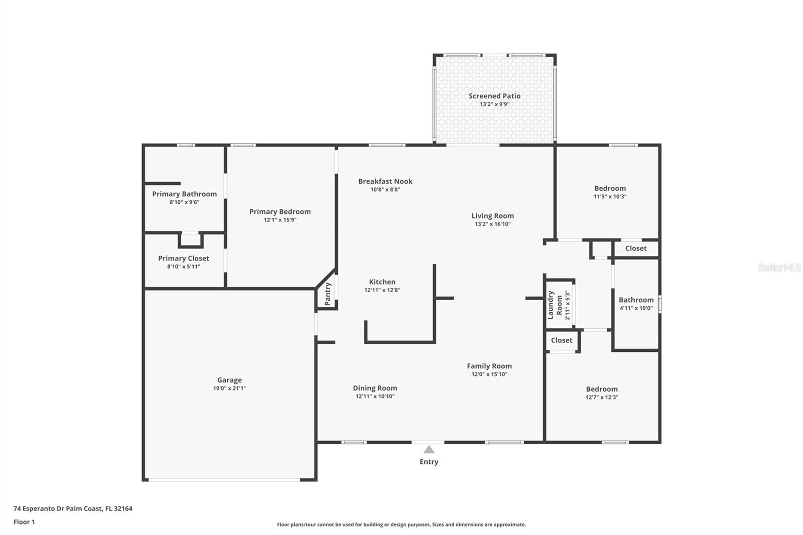74 ESPERANTO DR, PALM COAST, FL, 32164