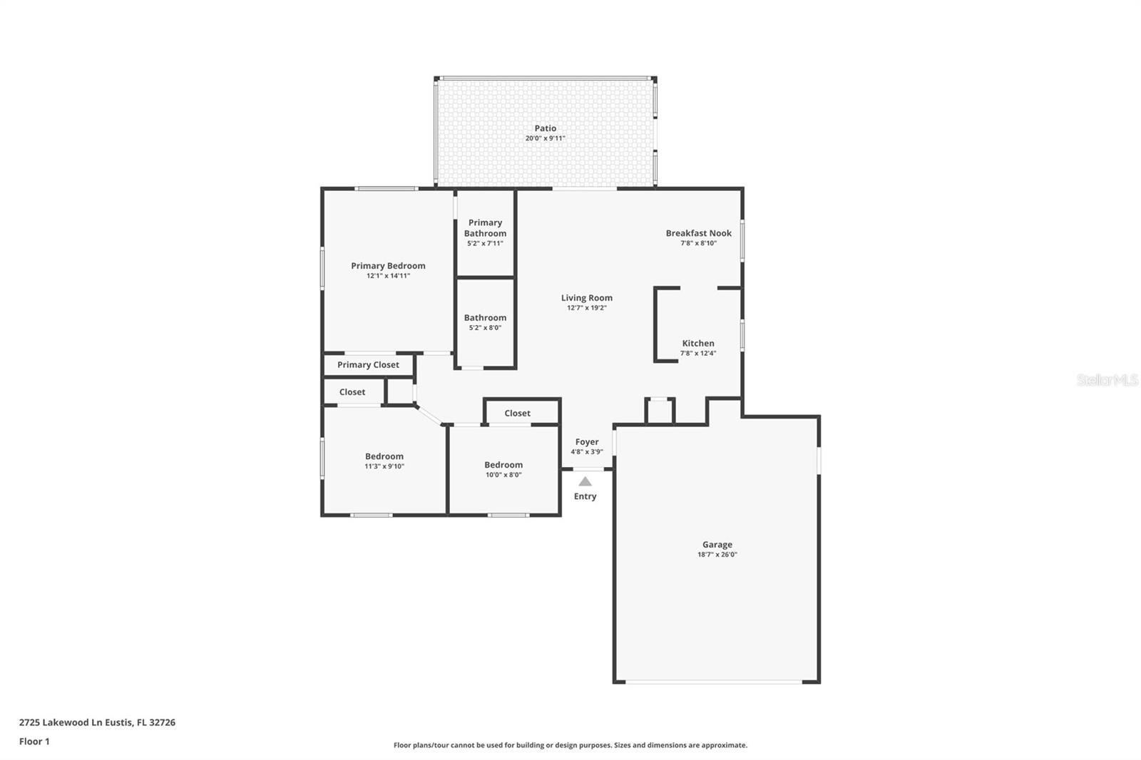 2725 LAKEWOOD LN, EUSTIS, FL, 32726