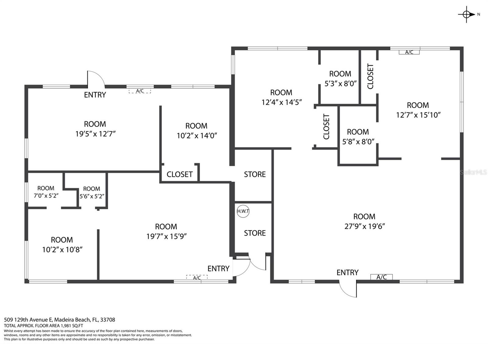 509 129TH AVE E, MADEIRA BEACH, FL, 33708