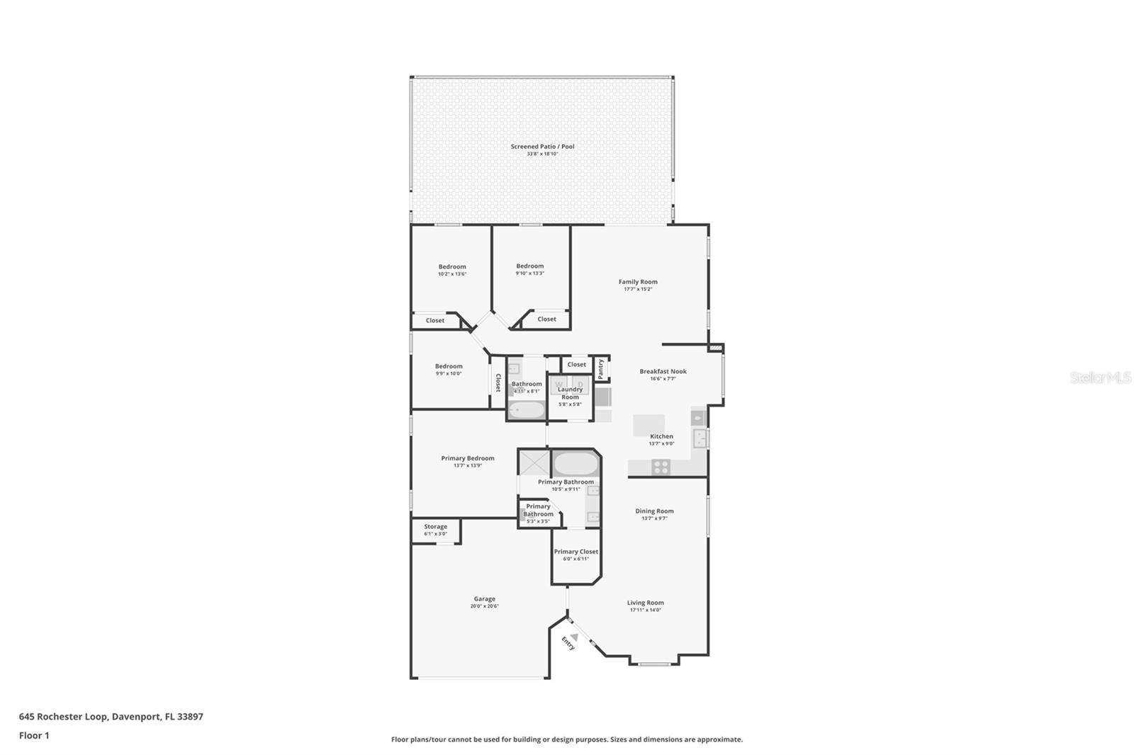 645 ROCHESTER LOOP, DAVENPORT, FL, 33897