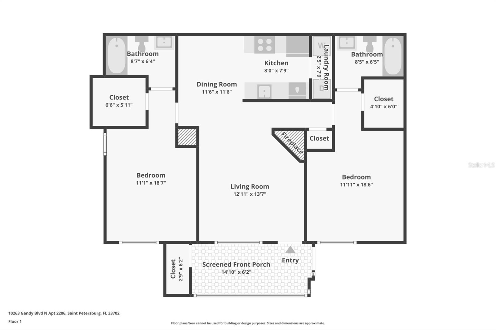 10263 GANDY BLVD N #2206, ST PETERSBURG, FL, 33702