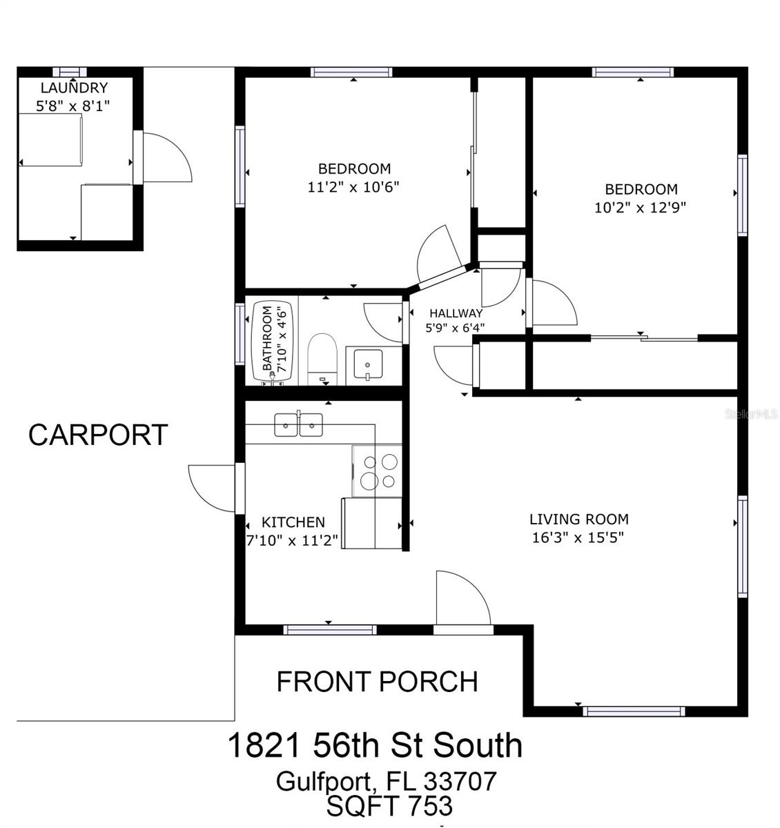 5601 TANGERINE AVE S, GULFPORT, FL, 33707