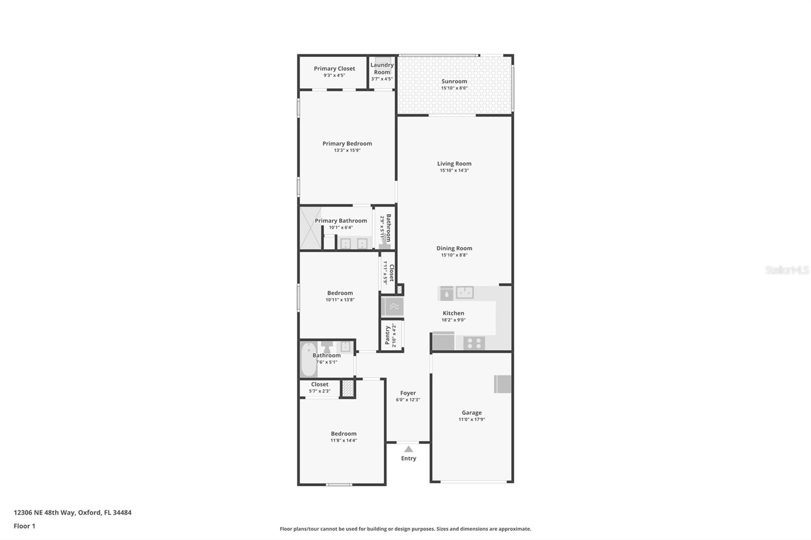 12306 NE 48TH WAY, OXFORD, FL, 34484