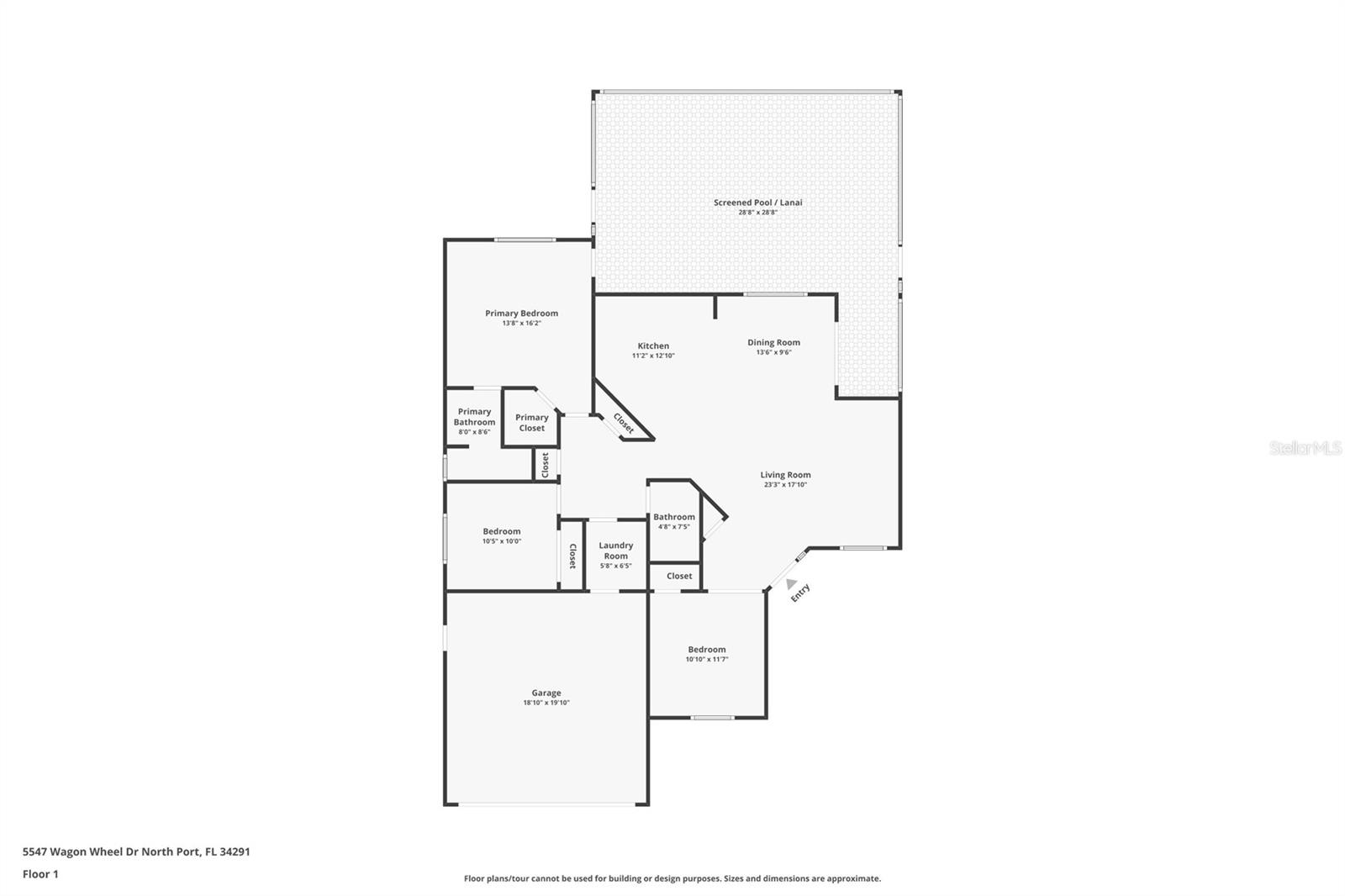 5547 WAGON WHEEL DR, NORTH PORT, FL, 34291