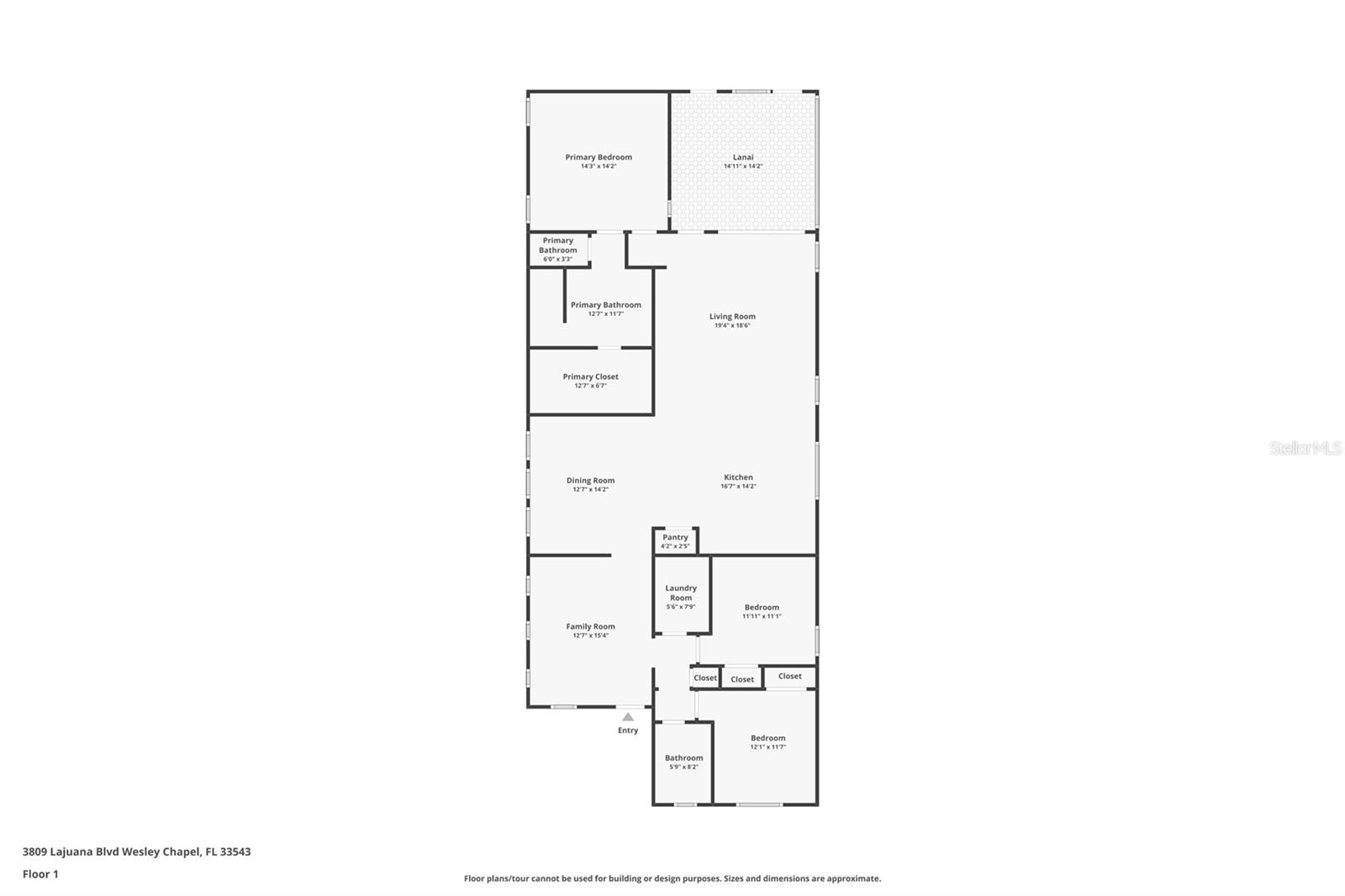 3809 LAJUANA BLVD, WESLEY CHAPEL, FL, 33543
