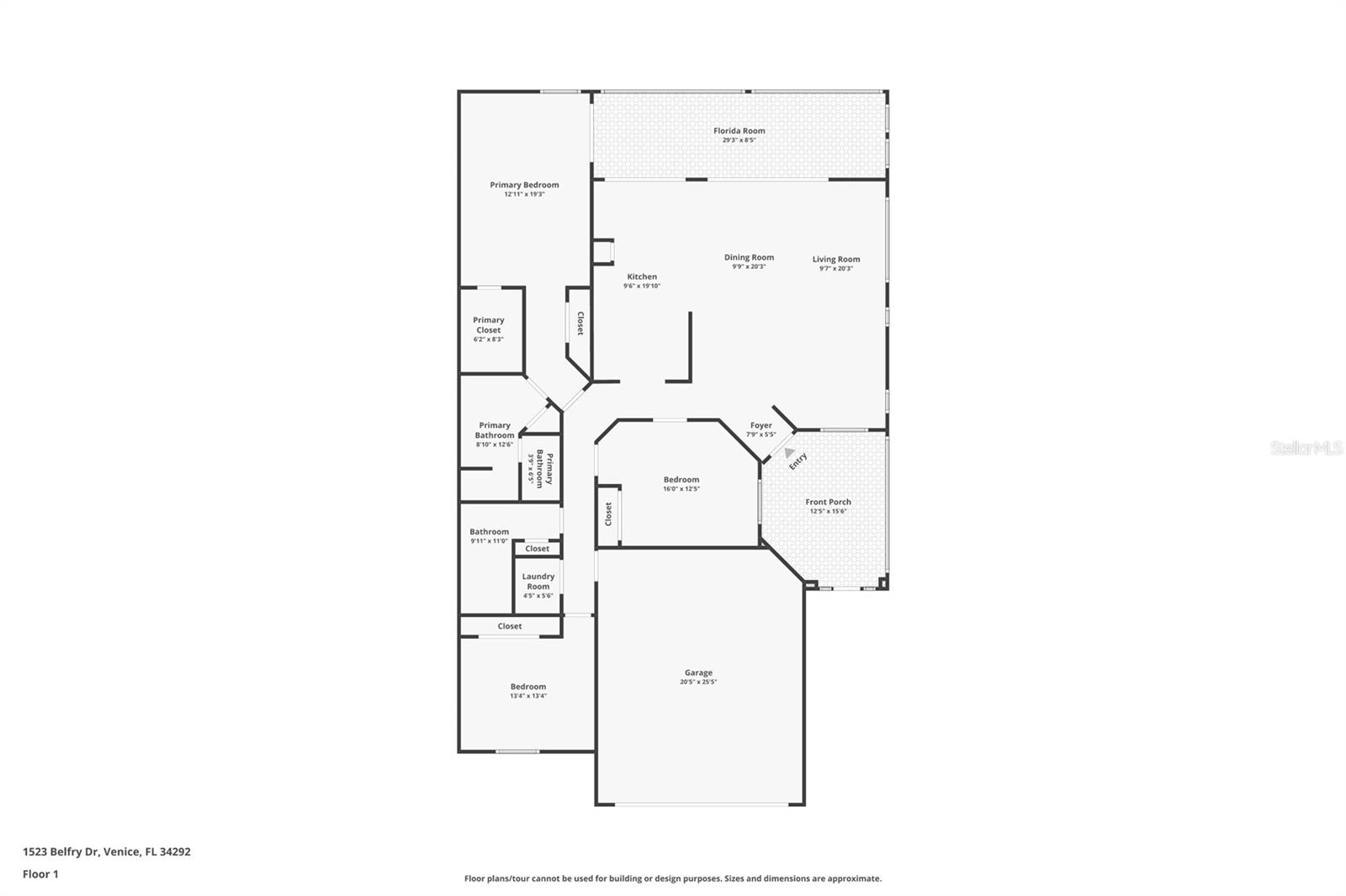 1523 BELFRY DR, VENICE, FL, 34292