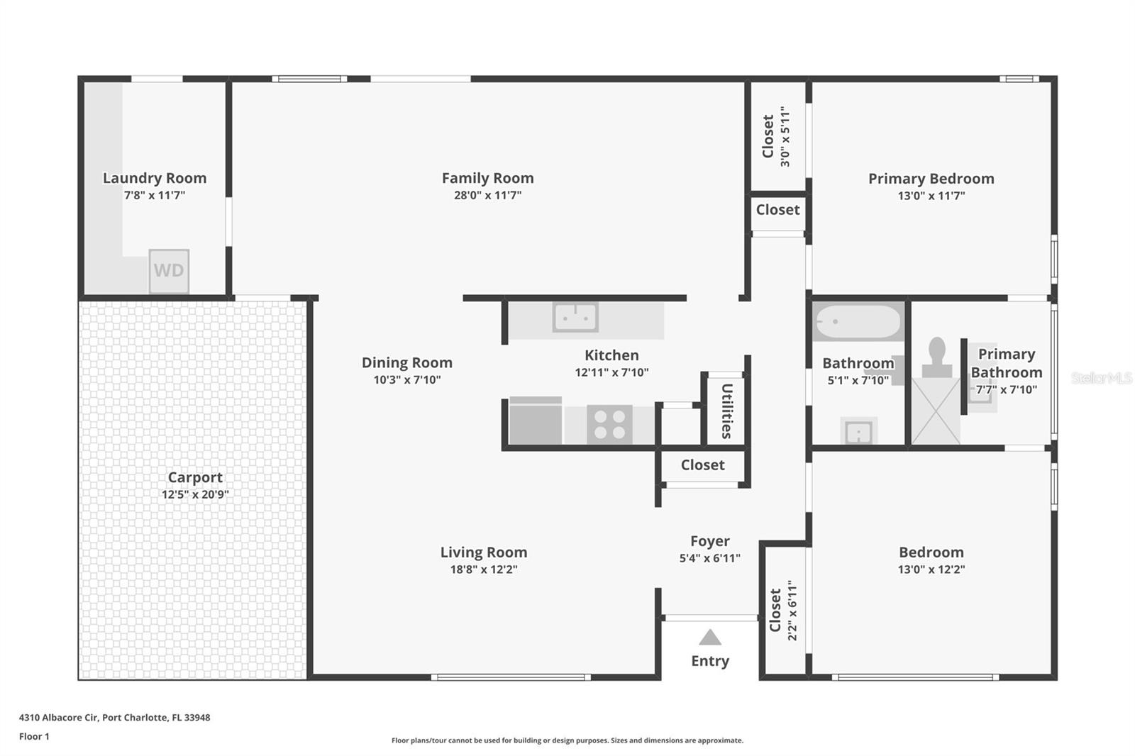 4310 ALBACORE CIR, PORT CHARLOTTE, FL, 33948