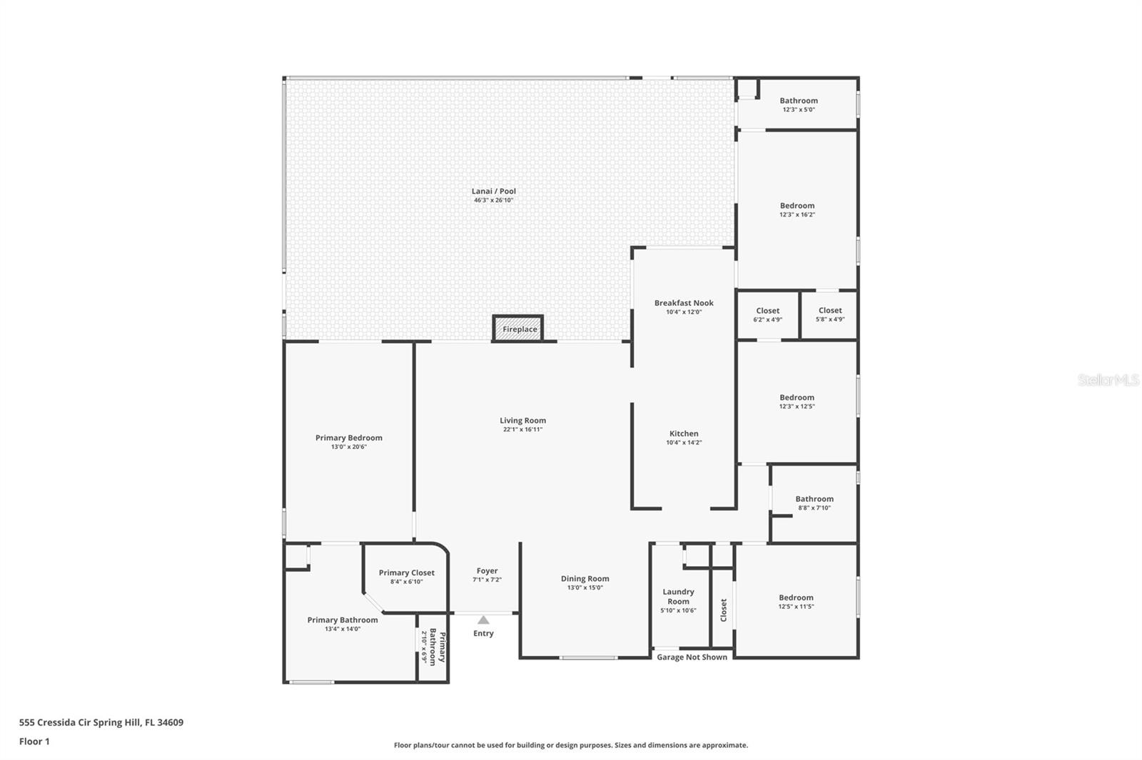 555 CRESSIDA CIR, SPRING HILL, FL, 34609