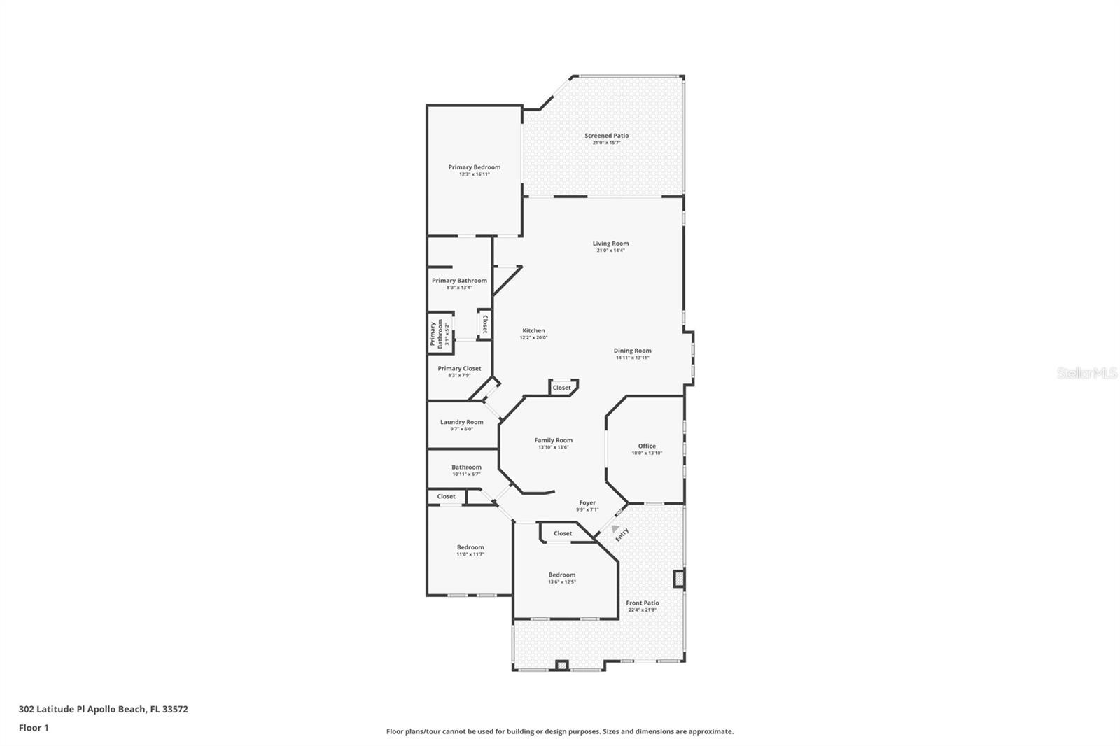 302 LATITUDE PL, APOLLO BEACH, FL, 33572