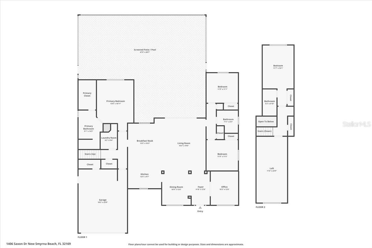 1406 SAXON DR, NEW SMYRNA BEACH, FL, 32169