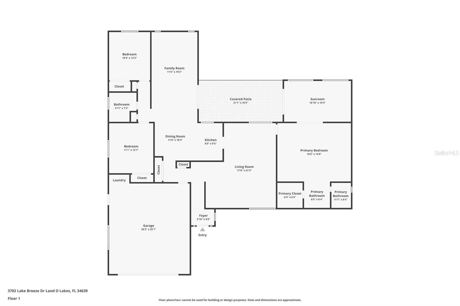 3702 LAKE BREEZE DR, LAND O LAKES, FL, 34639