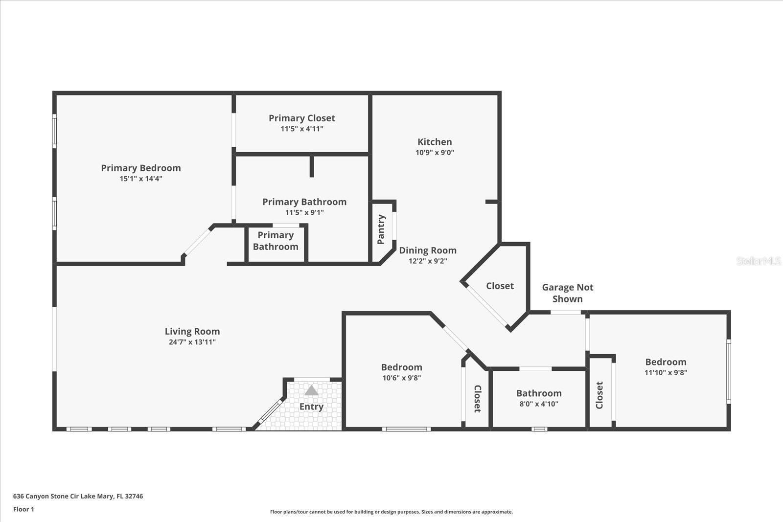 636 CANYON STONE CIR, LAKE MARY, FL, 32746