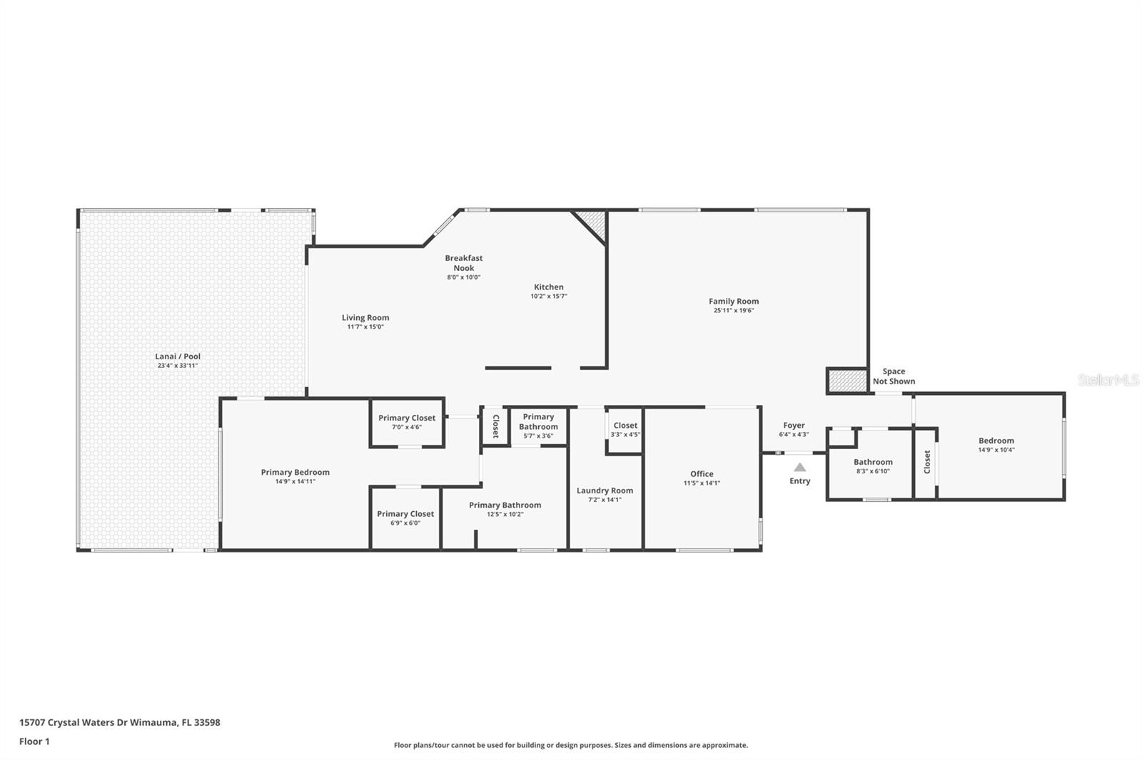 15707 CRYSTAL WATERS DR, WIMAUMA, FL, 33598