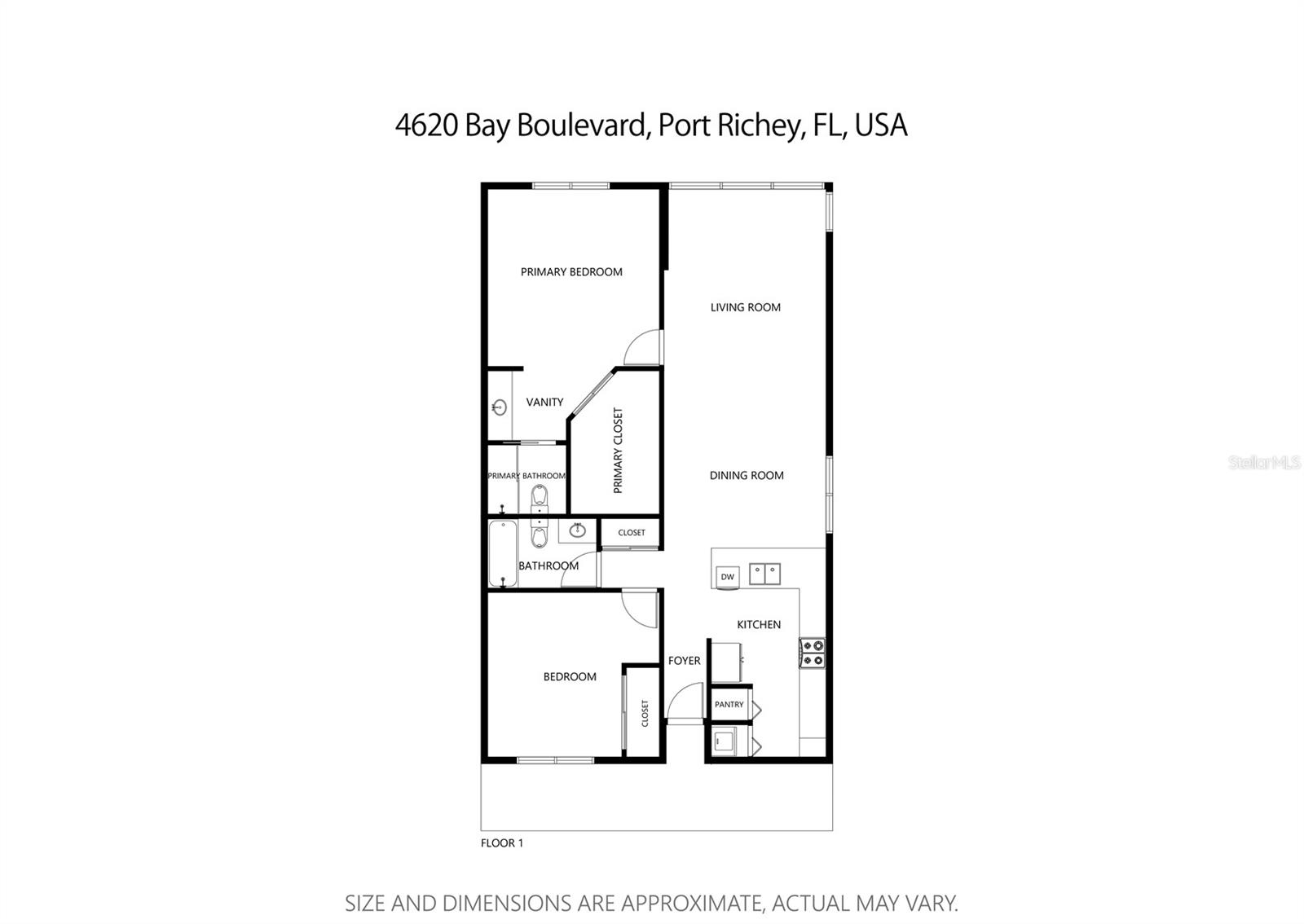 4620 BAY BLVD #1158, PORT RICHEY, FL, 34668