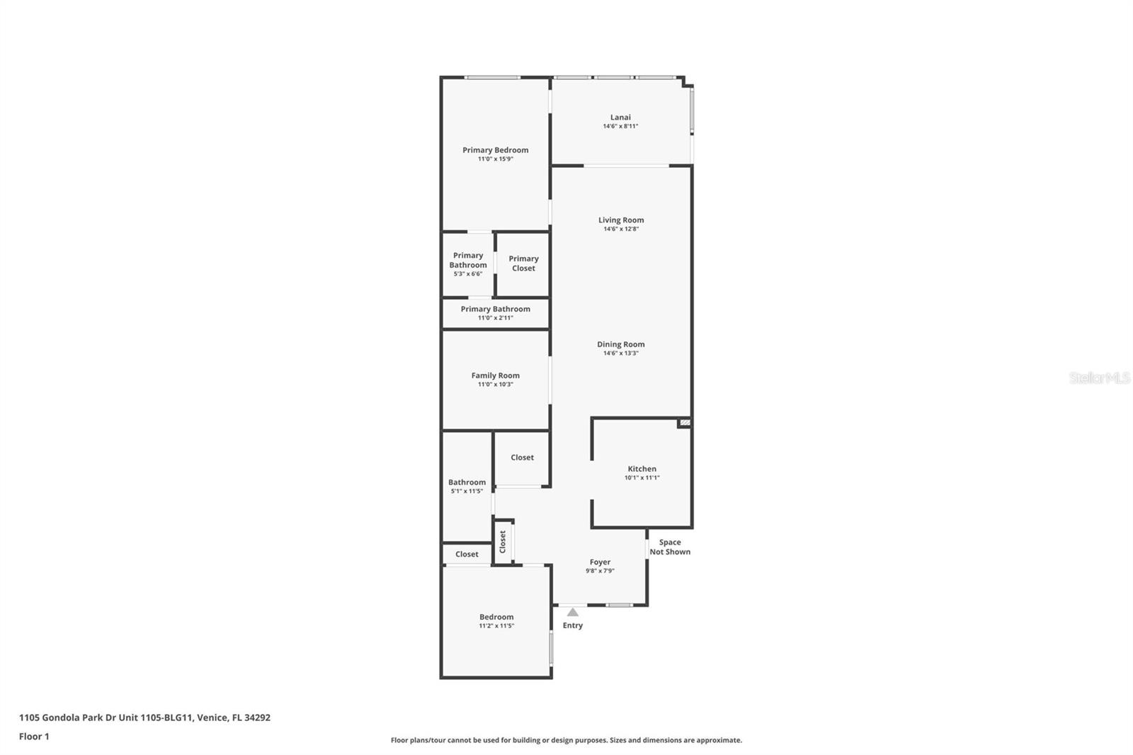 1105 GONDOLA PARK DR #1105, VENICE, FL, 34292