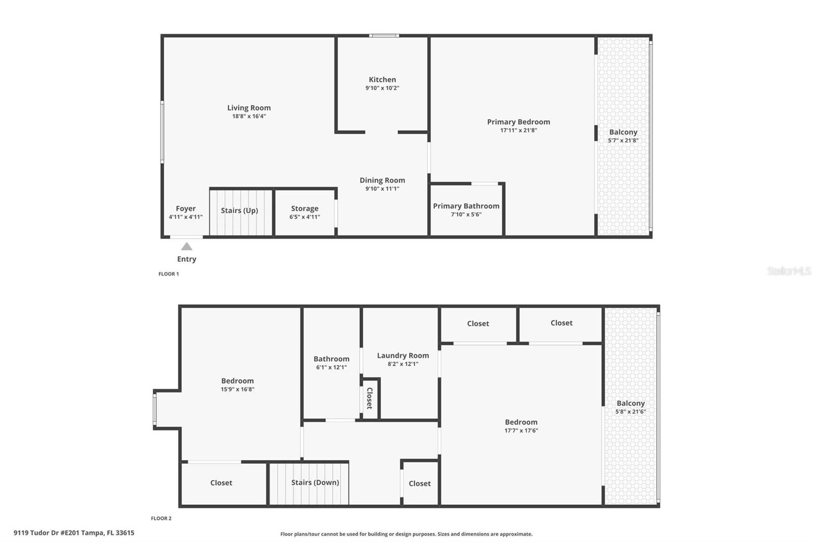 9119 TUDOR DR #E201, TAMPA, FL, 33615