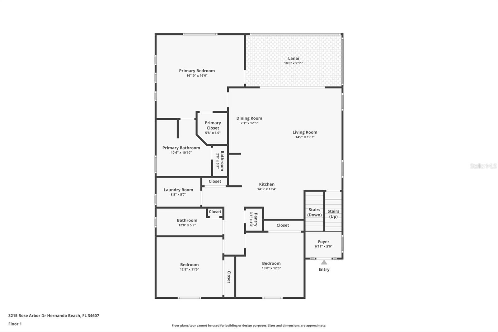 3215 ROSE ARBOR DR, HERNANDO BEACH, FL, 34607