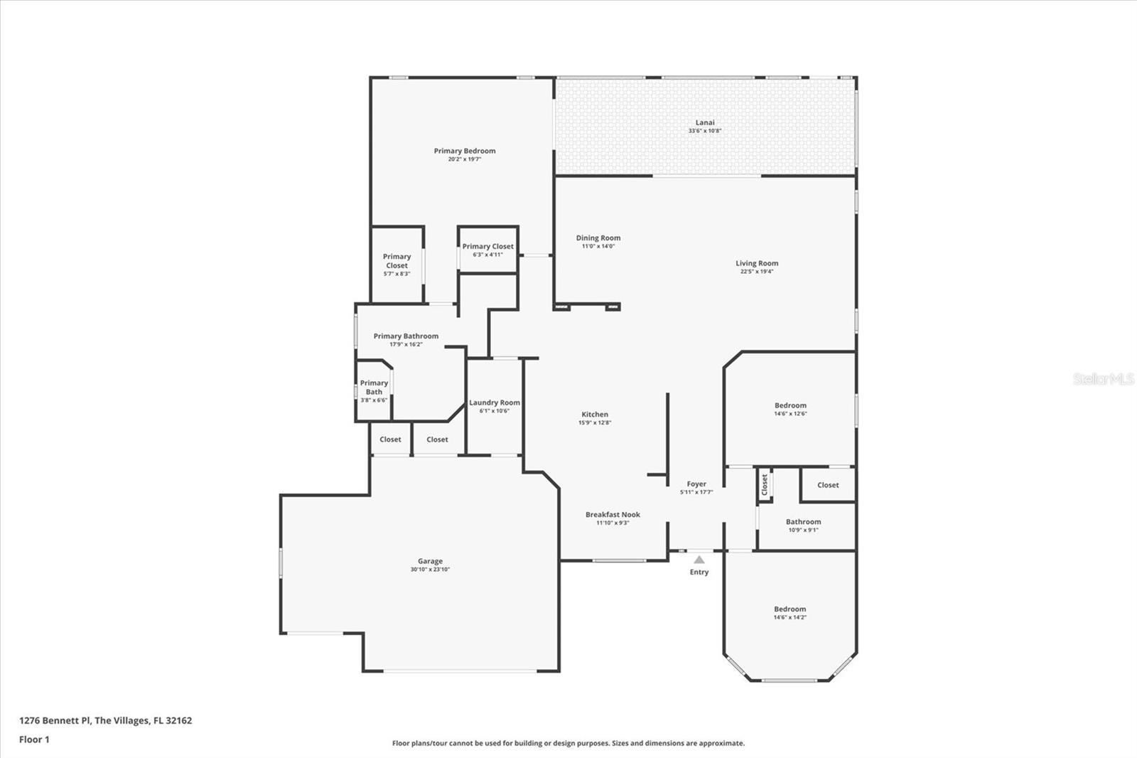 1276 BENNETT PL, THE VILLAGES, FL, 32162