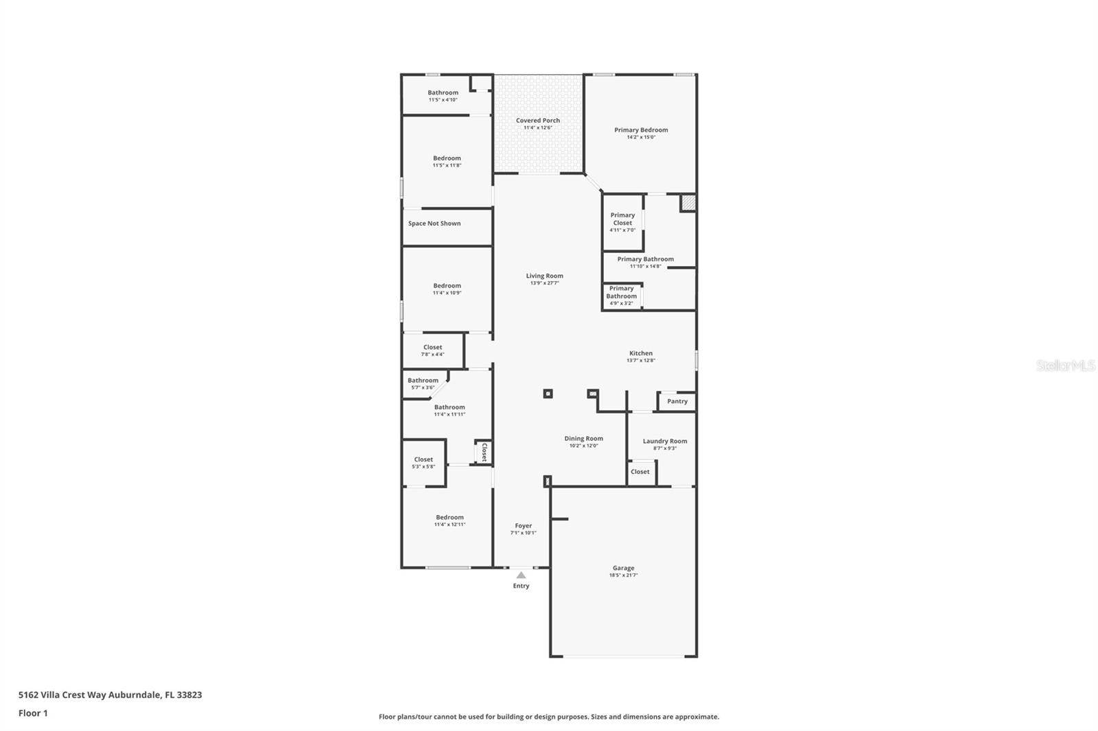 5162 VILLA CREST WAY, AUBURNDALE, FL, 33823