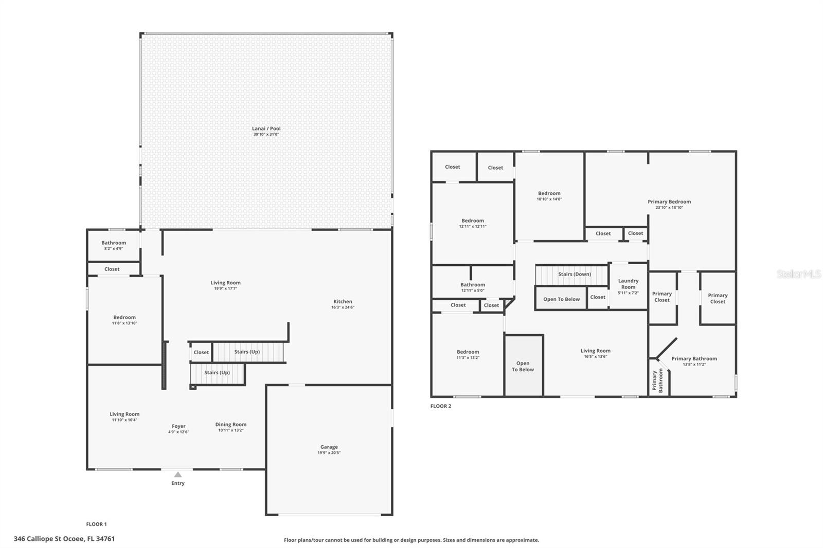 346 CALLIOPE ST, OCOEE, FL, 34761
