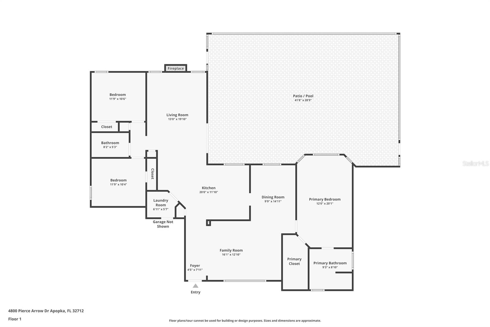 4800 PIERCE ARROW DR, APOPKA, FL, 32712