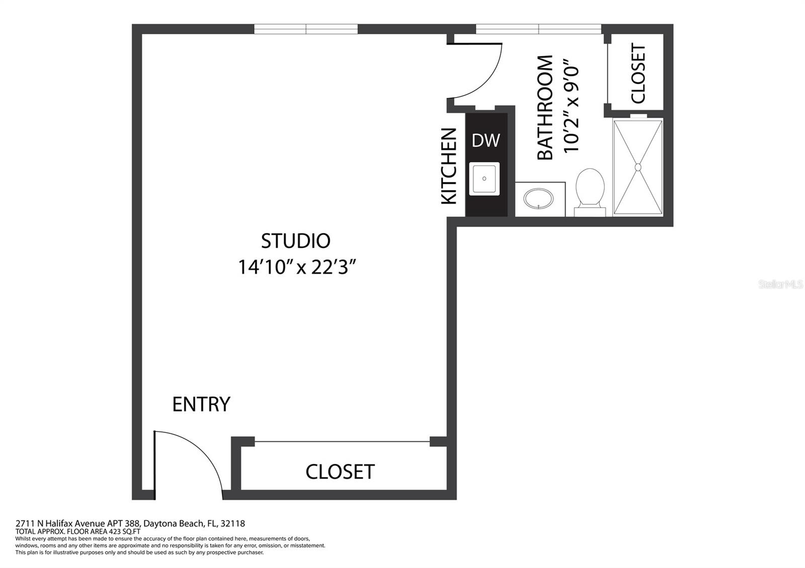2711 N HALIFAX AVE #388, DAYTONA BEACH, FL, 32118