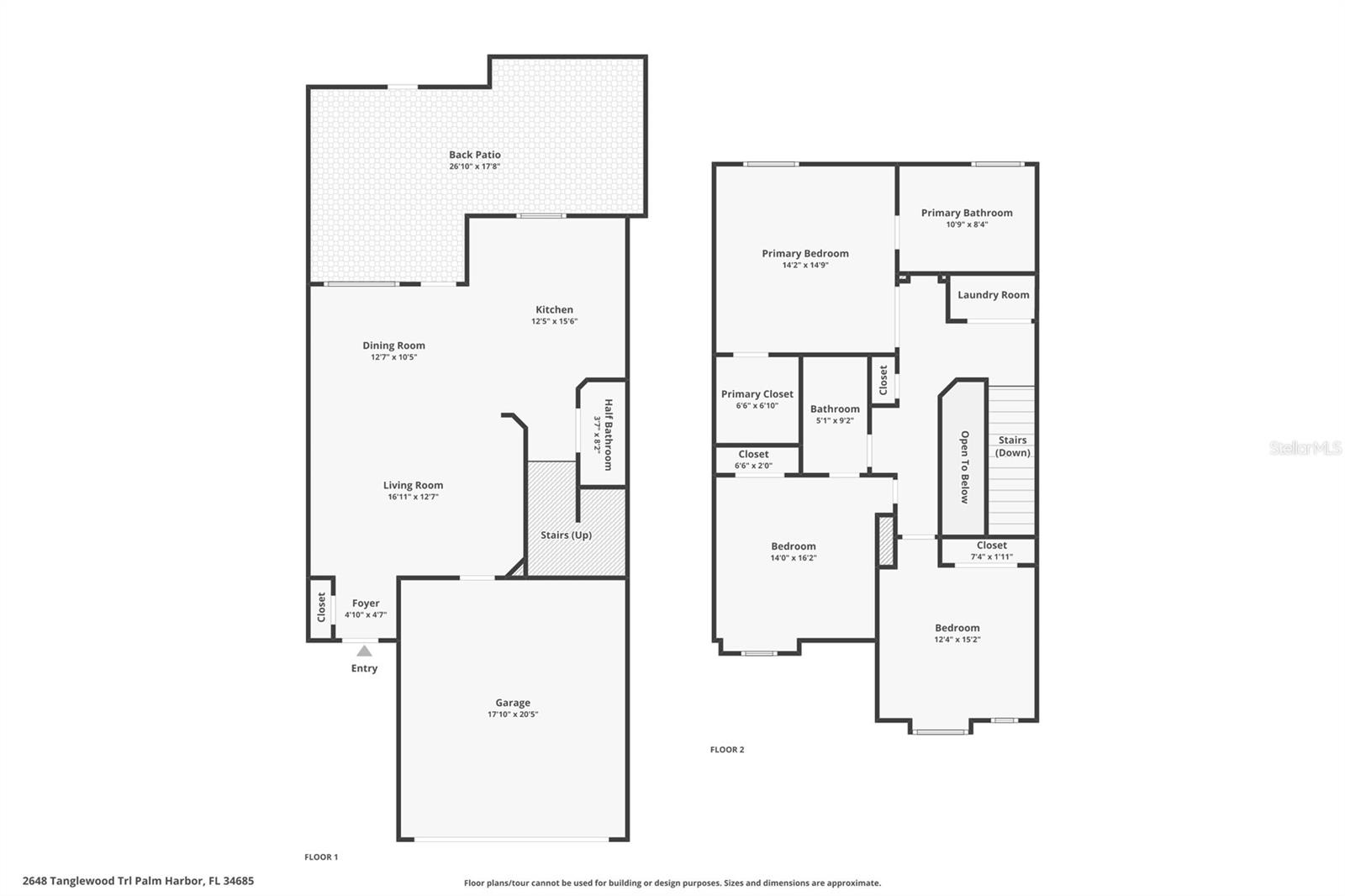2648 TANGLEWOOD TRL, PALM HARBOR, FL, 34685
