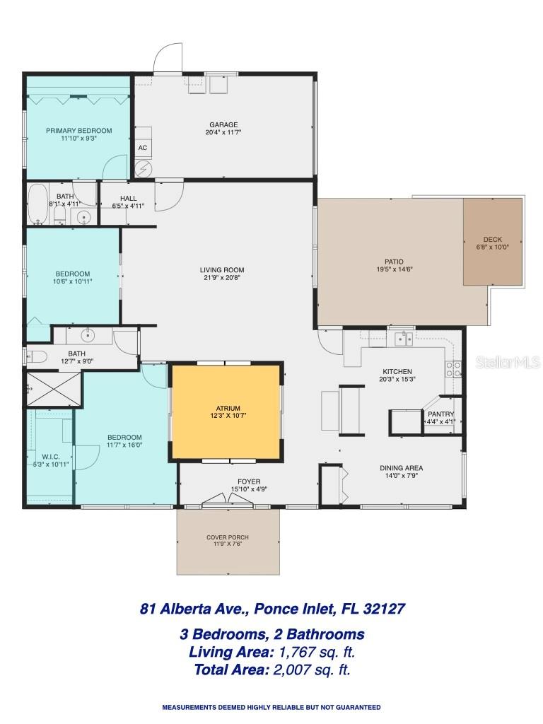 81 ALBERTA AVE, PONCE INLET, FL, 32127
