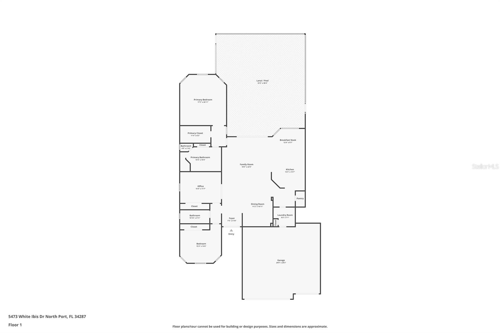 5473 WHITE IBIS DR, NORTH PORT, FL, 34287