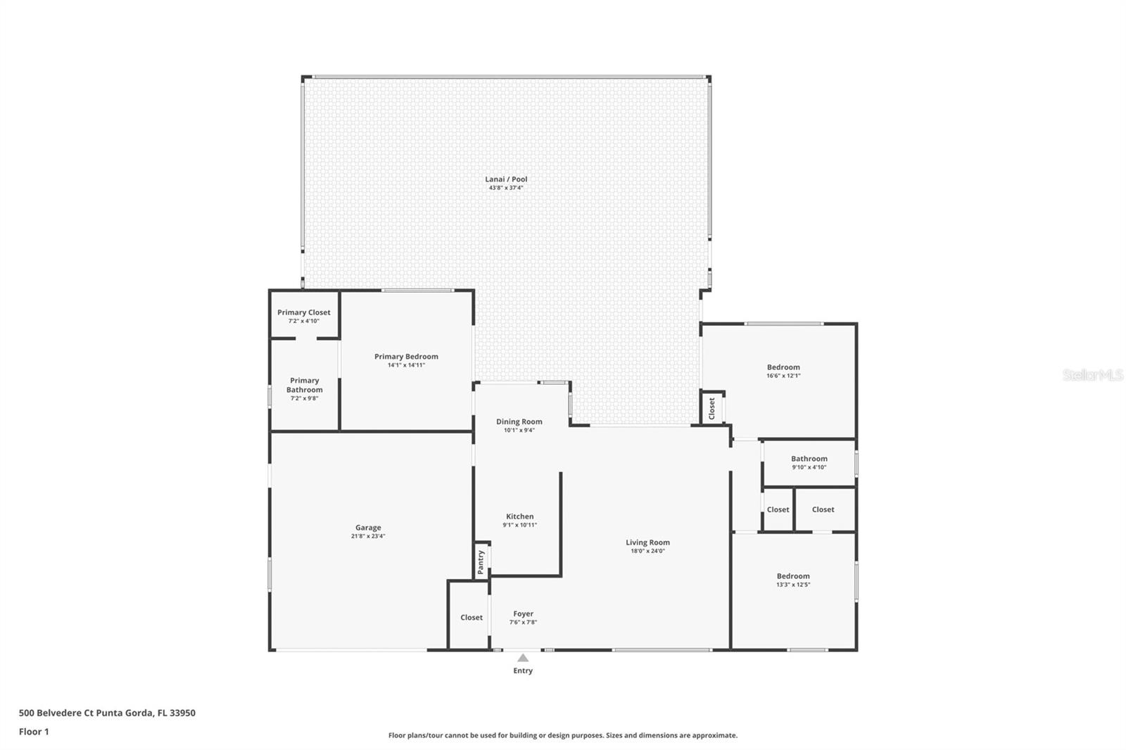 500 BELVEDERE CT, PUNTA GORDA, FL, 33950