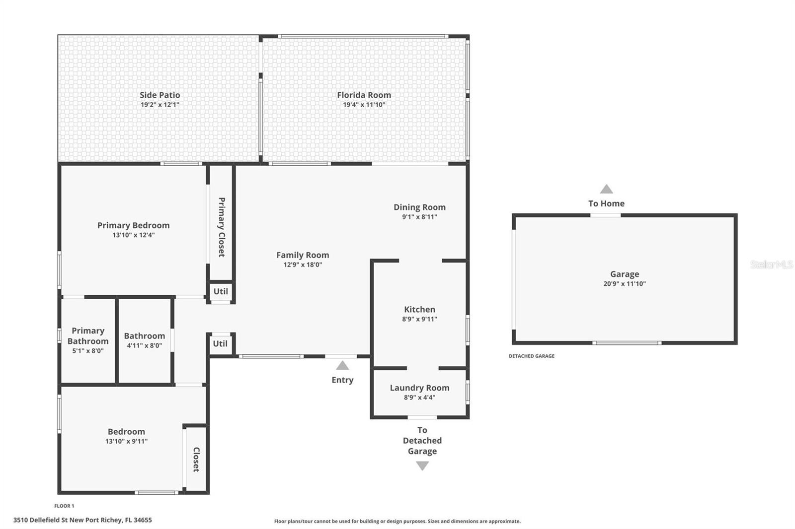 3510 DELLEFIELD ST, NEW PORT RICHEY, FL, 34655