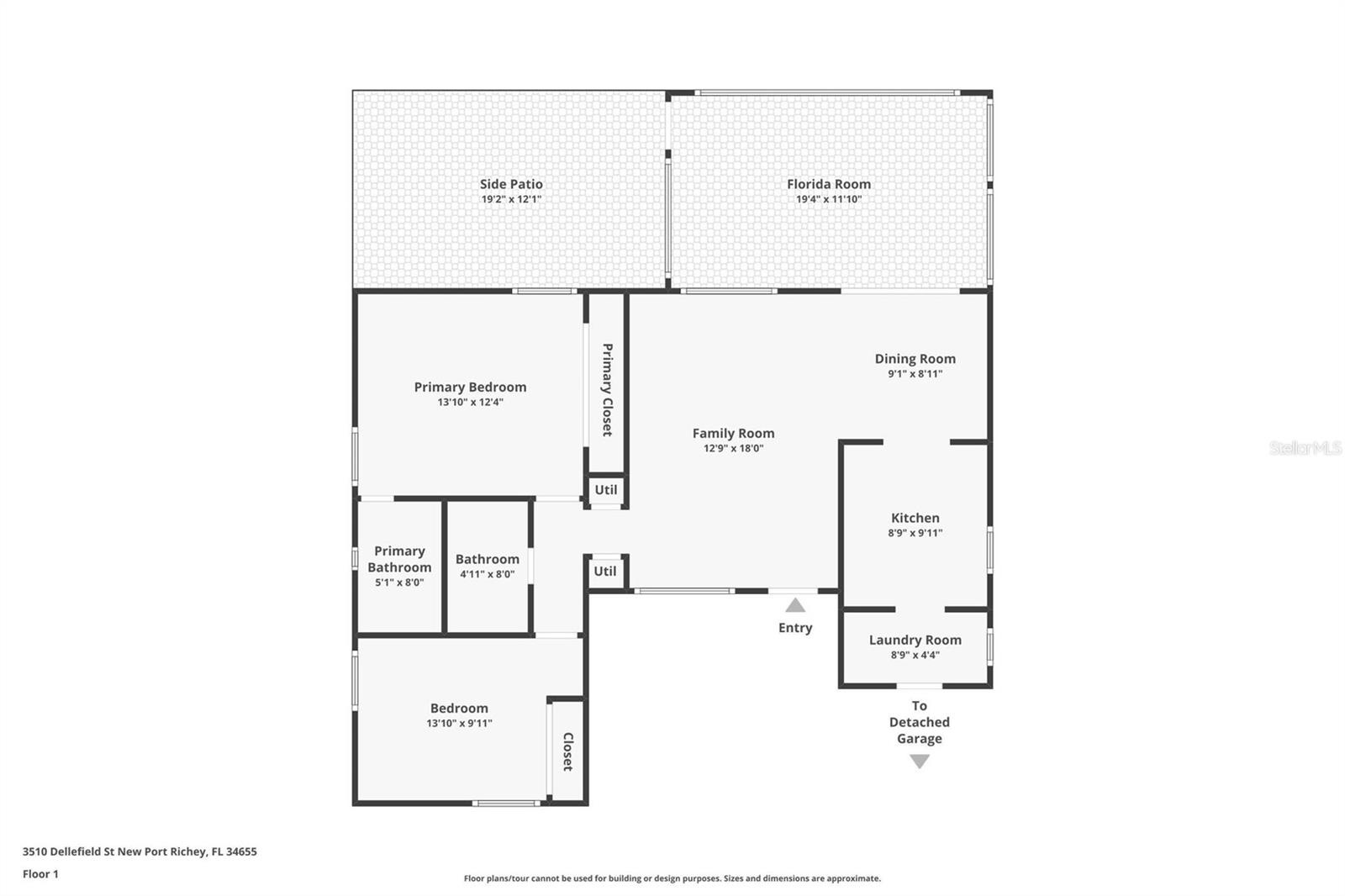 3510 DELLEFIELD ST, NEW PORT RICHEY, FL, 34655