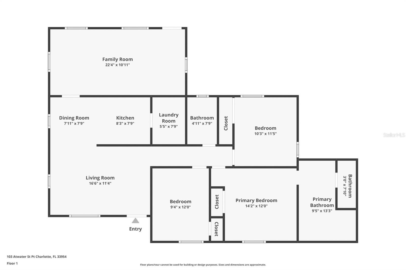 103 ATWATER ST, PORT CHARLOTTE, FL, 33954