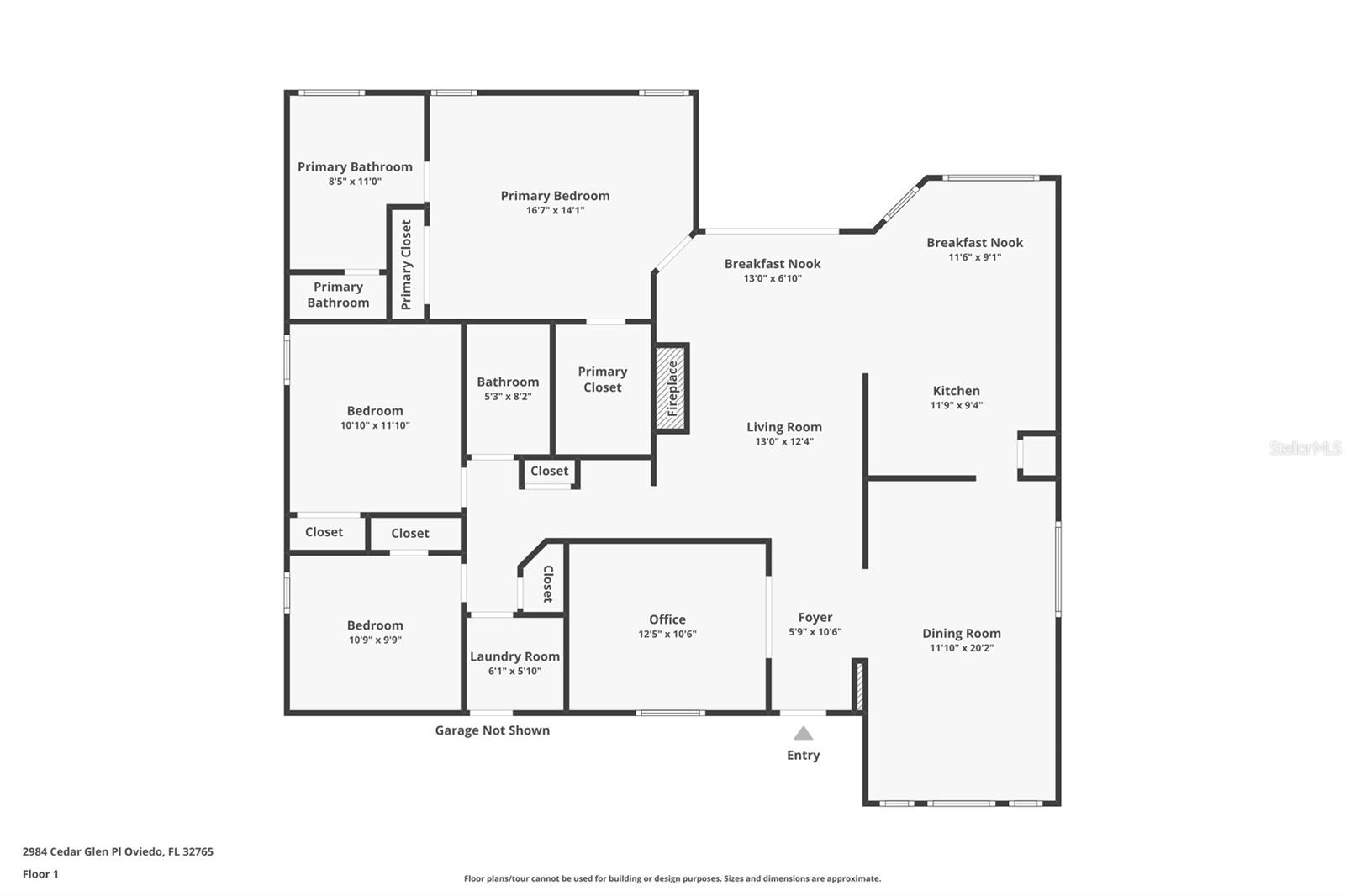2984 CEDAR GLEN PL, OVIEDO, FL, 32765