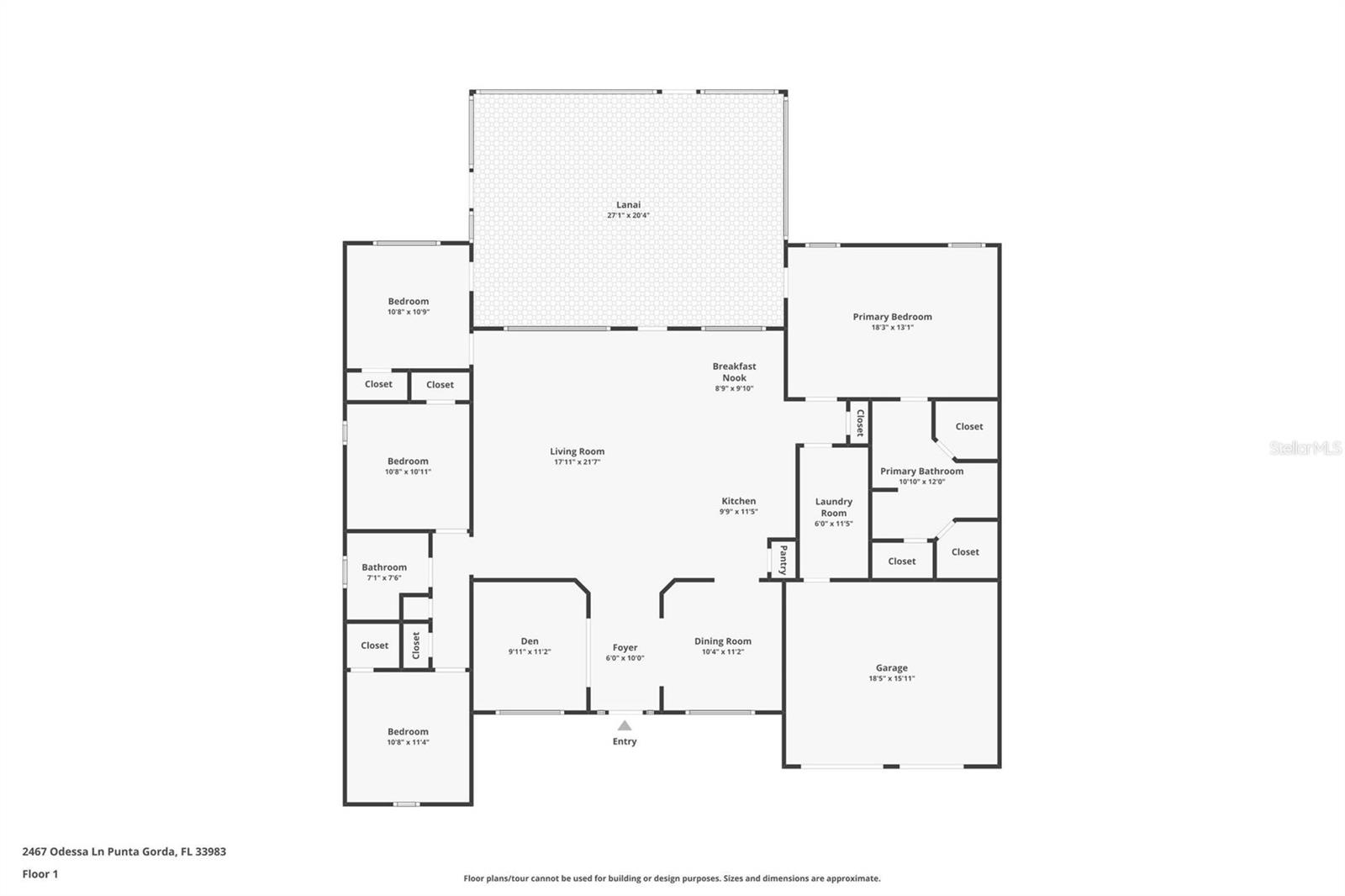 2467 ODESSA LN, PUNTA GORDA, FL, 33983