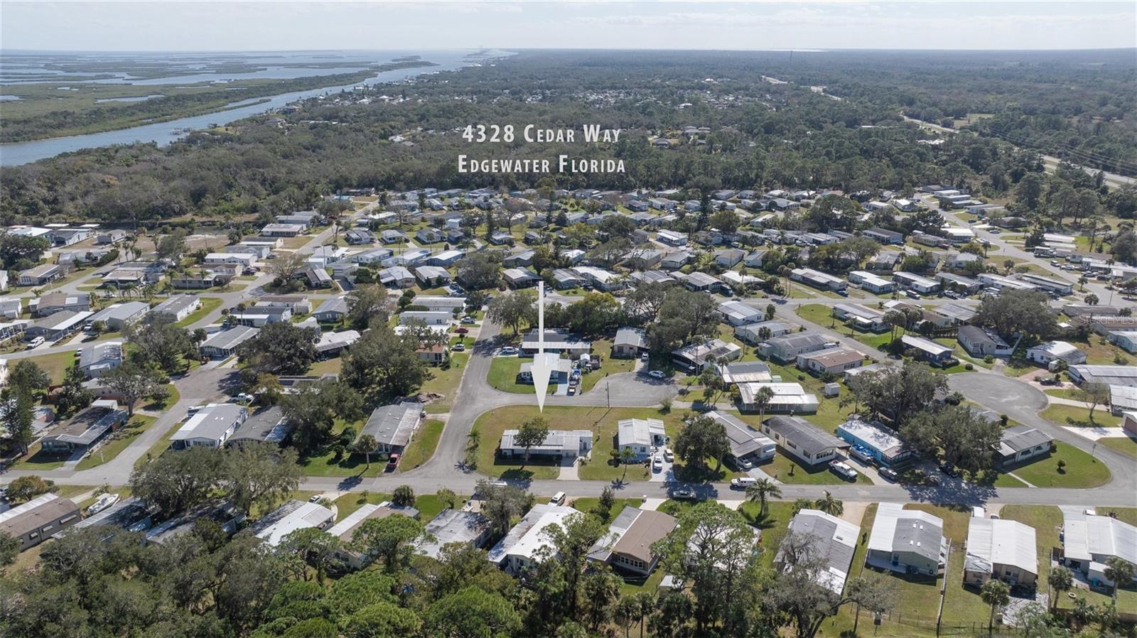 4328 CEDAR WAY, EDGEWATER, FL, 32141