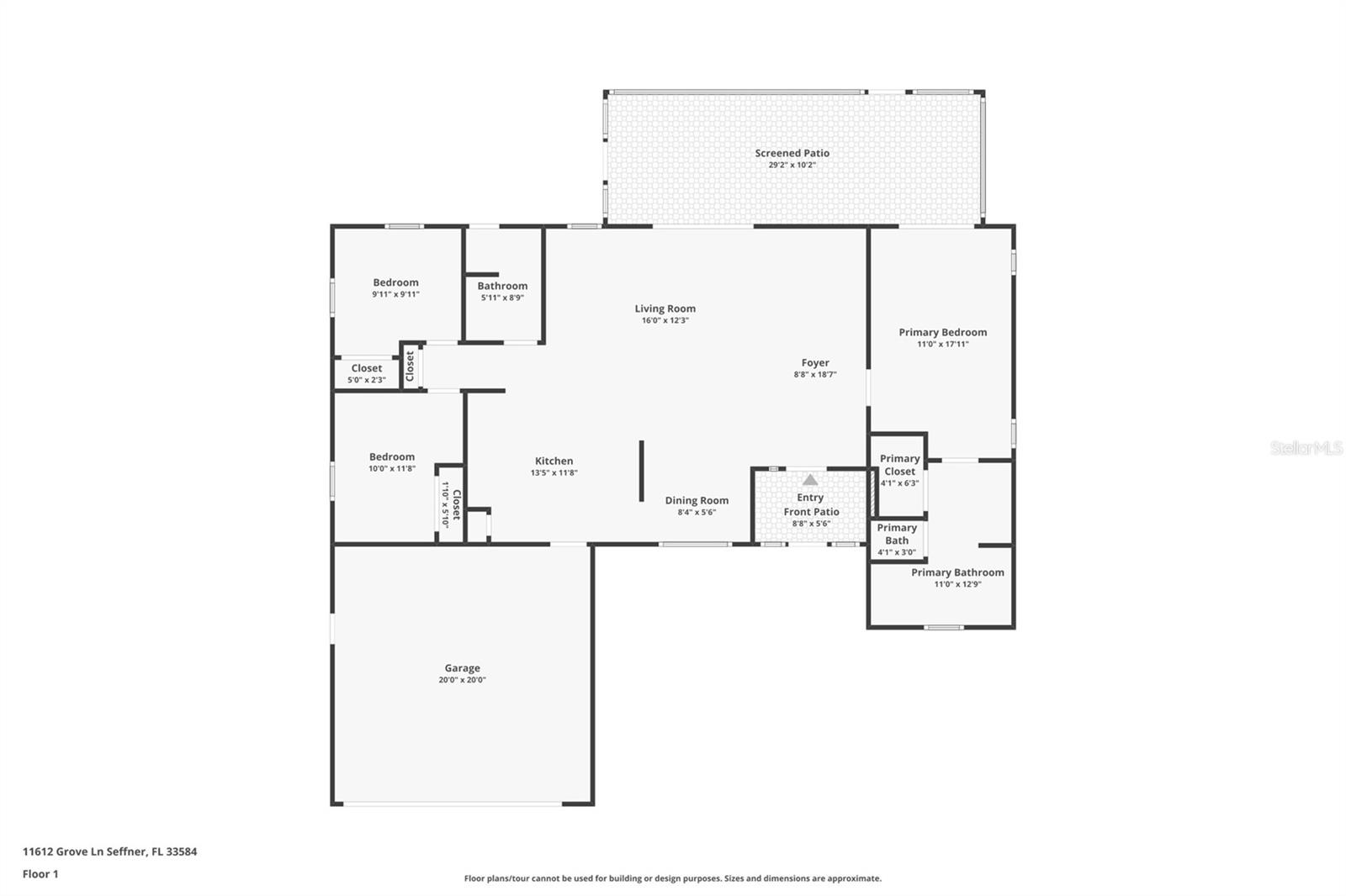 11615 GROVE LN, SEFFNER, FL, 33584
